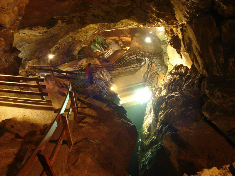 Die Lamprechtshöhle bei Lofer